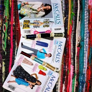 Patterns designed for the beginner and threads.